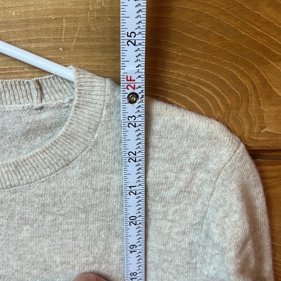 Colorful Standard Womens Cream Sweater 100% Merino Wool Soft Winter Casual Y2K - Picture 3 of 8